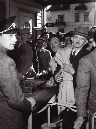Närbild i passagen