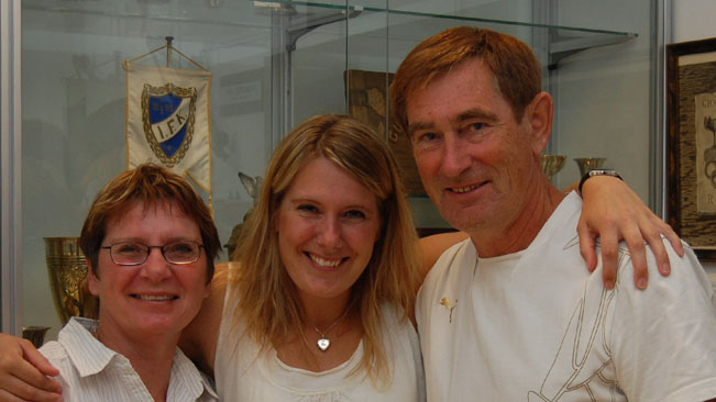 Gun, Karin och Kenth Olsson