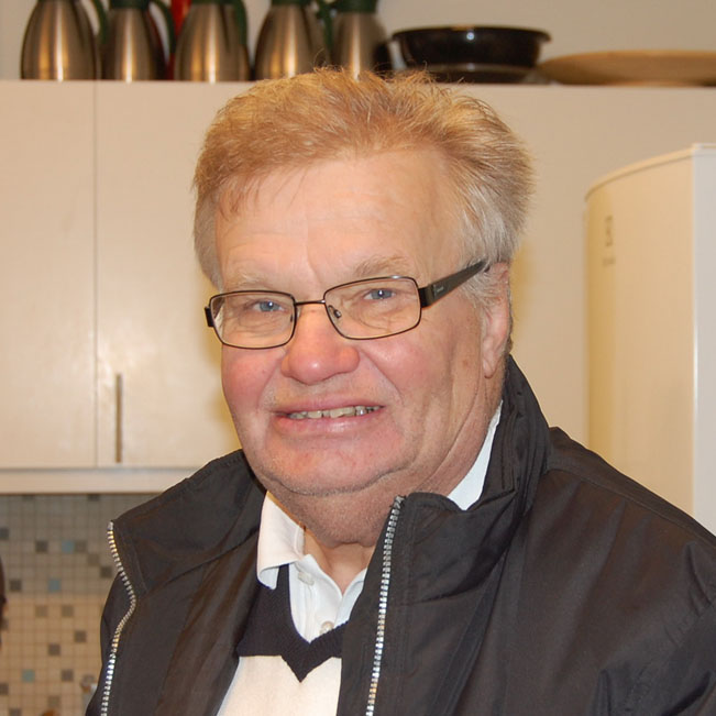 Walle Holmberg på Idrottsmuseet