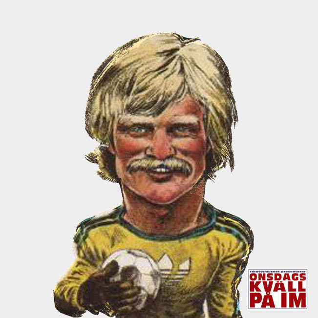 Bild från omslaget på Fotbollboken 1979 (av Per-Gunnar Larsson)