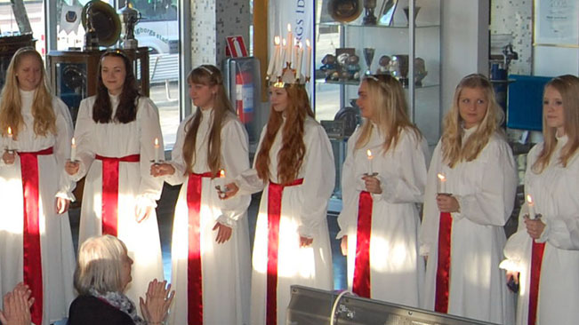 Så såg Lucia ut hos oss 2014